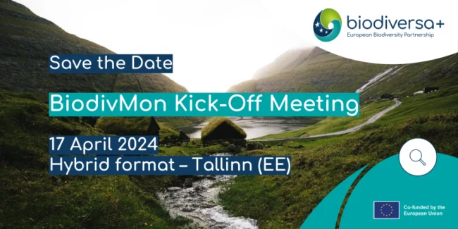 Save the Date: BiodivMon Kick-Off