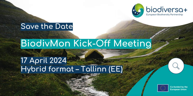 Save the Date: BiodivMon Kick-Off