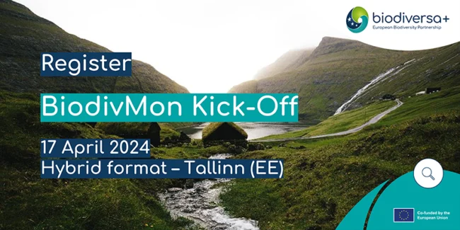 Registration for the BiodivMon Kick-off