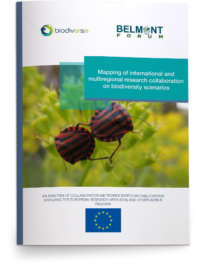 Mapping collaborations on biodiversity scenarios