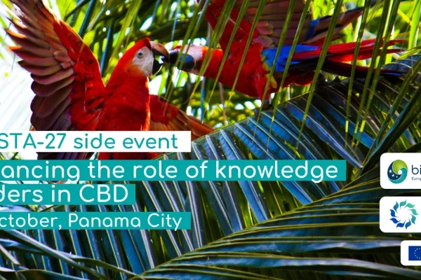 SBSSTA-27 side event: enhancing the role of knowledge holders in CBD