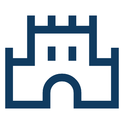 Castle, Icon used under Apache License 2.0 — Source: Google Material Icons