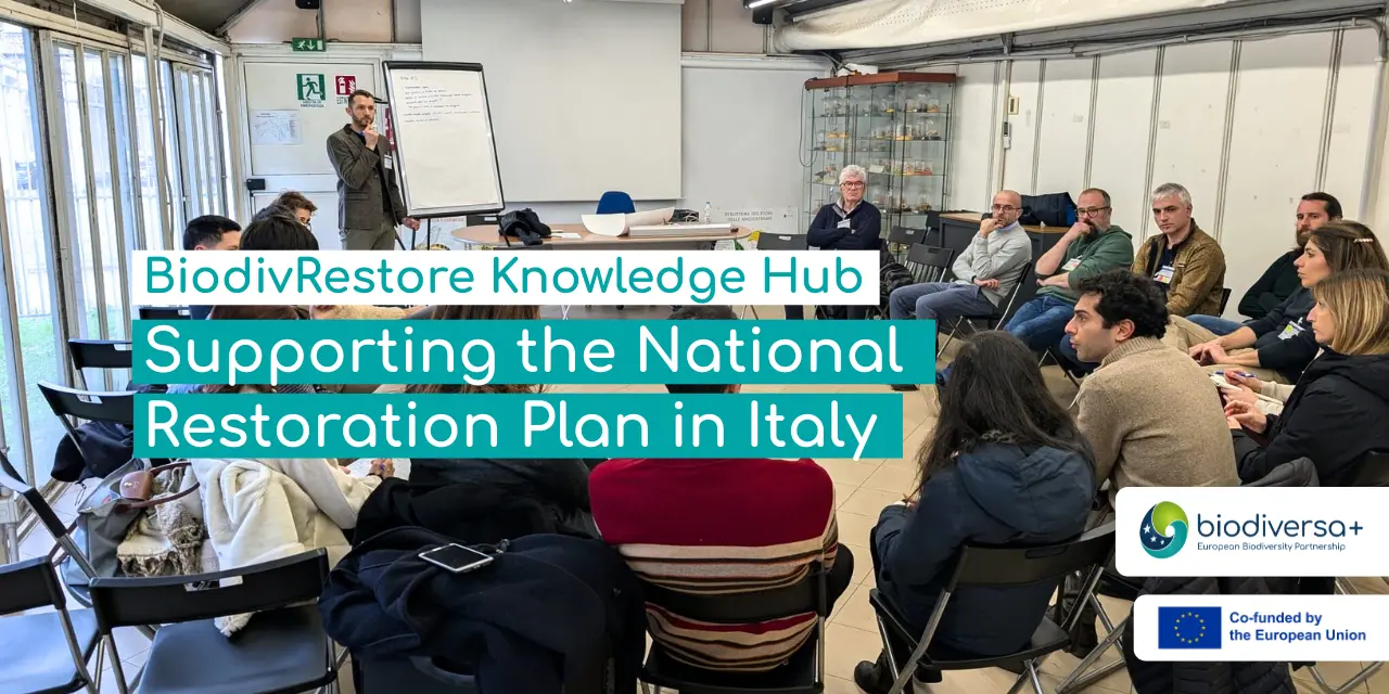 BiodivRestore Knowledge Hub – Italy BiodivRestore Knowledge Hub - Italy