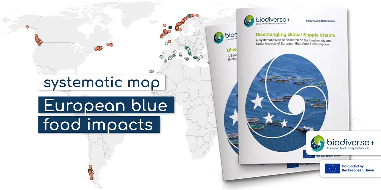 Systematic map on blue food impacts